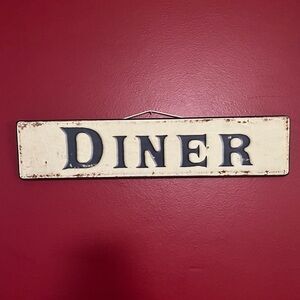 Vintage Style DINER Sign.